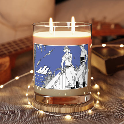 Coastal Elegance Scented Candle - Full Glass, 11oz