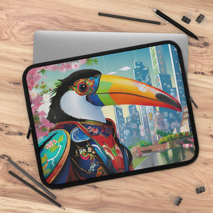 Cyber Toucan Chic Laptop Sleeve