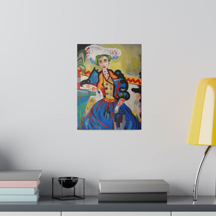 A Mulher – Cubist Portrait of a Woman by Amadeo de Souza-Cardoso