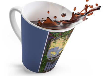 Whispers of Love: A Vintage Art Deco Fairytale Latte Mug