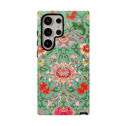 Colorful Floral Pattern by Owen Jones Phone Cases