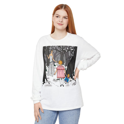Fairy Tale Elegance Unisex Garment-dyed Long Sleeve T-Shirt