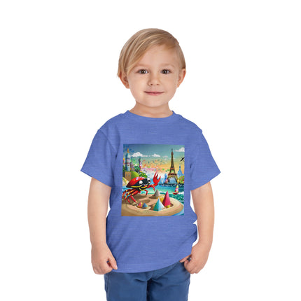 Crab Architect Toddler Short Sleeve Tee