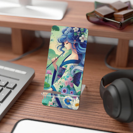 Fairy of the Koi Pond Mobile Display Stand for Smartphones