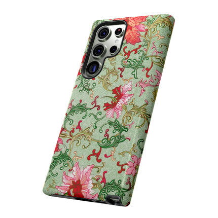 Flower Illustration by Owen Jones Phone Cases