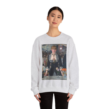 A Bar at the Folies-Bergère by Edouard Manet Heavy Blend™ Crewneck Sweatshirt