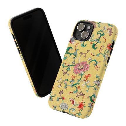 Flower Illustration by Owen Jones Phone Cases