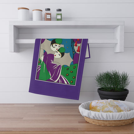 Two Pierrots Kitchen Towel