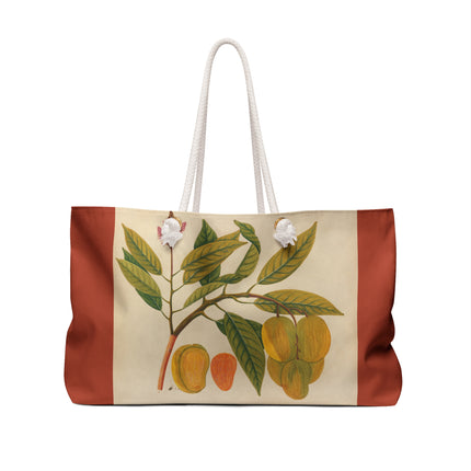 Album of watercolors of Asian fruits and flowers Pl.21 by Anonymous Weekender Bag
