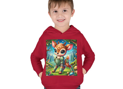 Fawn Defender Toddler Pullover Fleece Hoodie