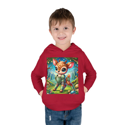Fawn Defender Toddler Pullover Fleece Hoodie