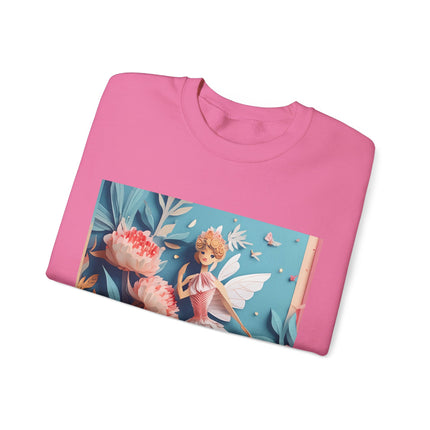 Peony Fairy Unisex Heavy Blend™ Crewneck Sweatshirt