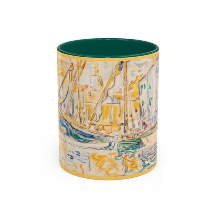 Saint-Tropez by Paul Signac Colorful Mugs (11oz, 15oz)