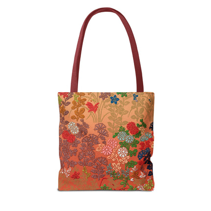 Japanese Flower Pattern by G.A. Audsley Tote Bag (AOP)