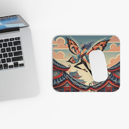 The Dragon Fairy of the Temple Mouse Pad – Mythic Grace & Ancient Power