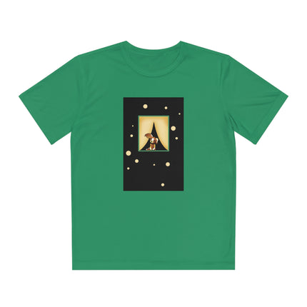 Playful Paws Youth Competitor Tee – Vintage Charm & Curious Adventure