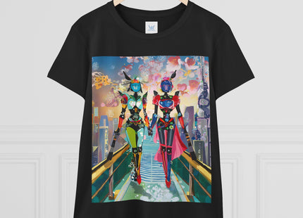 Cyber Punk Robot Models Cotton Tee