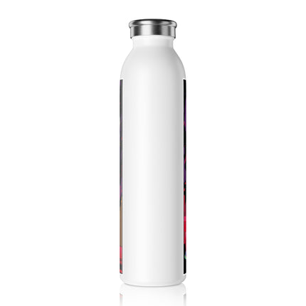 A Visual Journey by Umberto Brunelleschi Slim Water Bottle