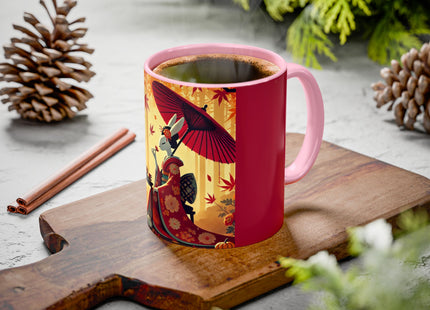 Theatrical Harvest Rabbit Colorful Mugs (11oz, 15oz)