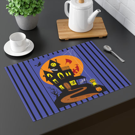 Halloween Night at the Haunted House Placemat, 1pc