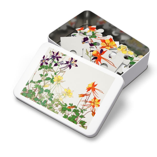 Aquilegia Flower by Tanigami Kônan Jigsaw Puzzle (30, 110, 252, 500-Piece)