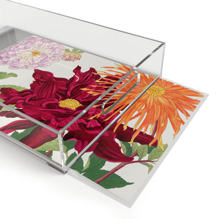 Dahlia by Tanigami Kônan Acrylic Serving Tray