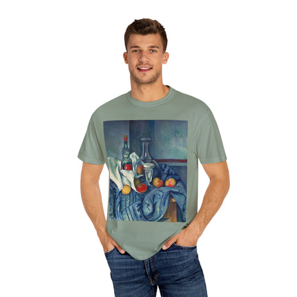 The Peppermint Bottle by Paul Cézanne Unisex Garment-Dyed T-shirt