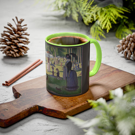 A Sunday on La Grande Jatte by Georges Seurat Colorful Mugs (11oz, 15oz)