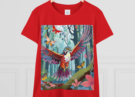 A Colorful Raptor Cotton Tee