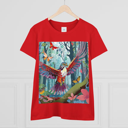 A Colorful Raptor Cotton Tee