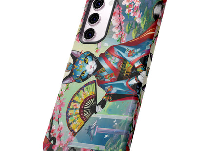 Cyberpunk Geisha Phone Cases