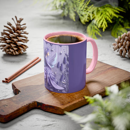 Lavender Fairy Colorful Mugs (11oz, 15oz)