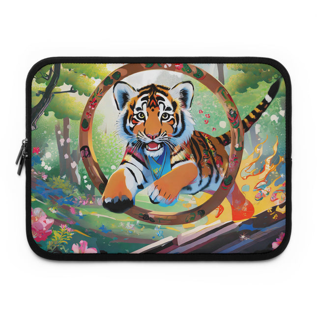 Majestic Tiger Cub Laptop Sleeve