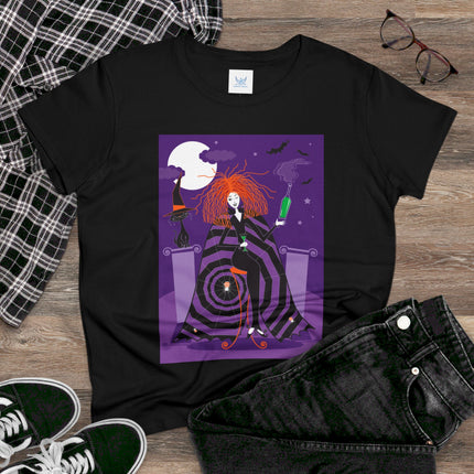 Mystic Elegance Women's Midweight Cotton Tee