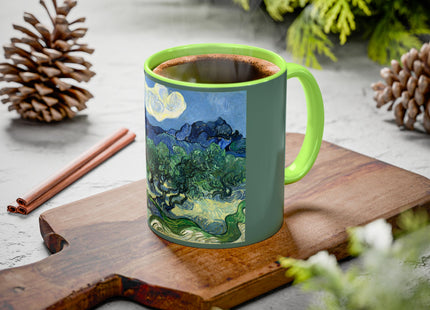 Olive Trees by Vincent Van Gogh Colorful Mugs (11oz, 15oz)