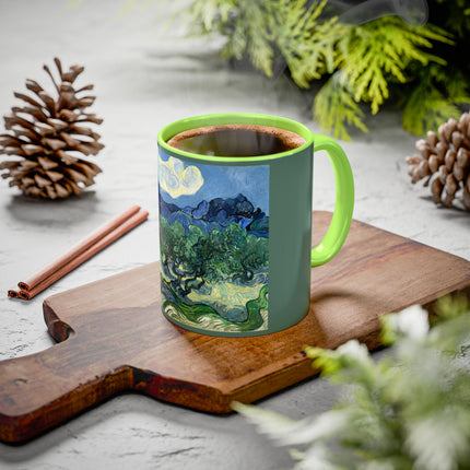 Olive Trees by Vincent Van Gogh Colorful Mugs (11oz, 15oz)