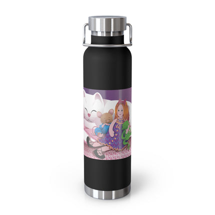 Joy of Friendship Copper Vacuum Insulated Bottle, 22oz