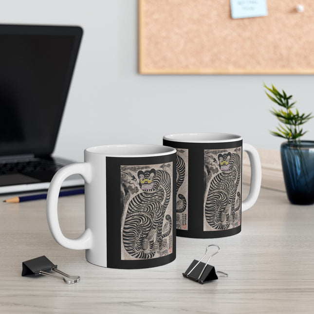 Talismanic Tiger Ceramic Mug 11oz