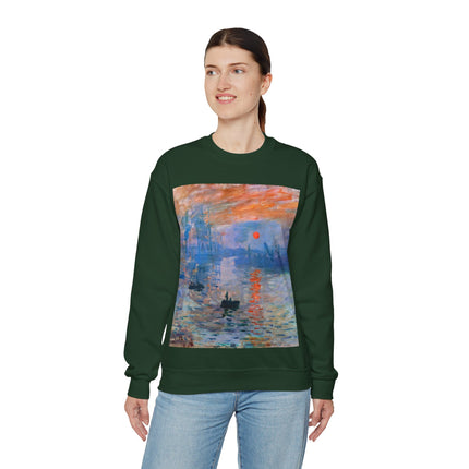 Sunrise by Claude Monet Heavy Blend™ Crewneck Sweatshirt
