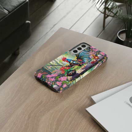 Cyberpunk Rooster Phone Cases