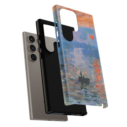 Sunrise by Claude Monet Phone Cases