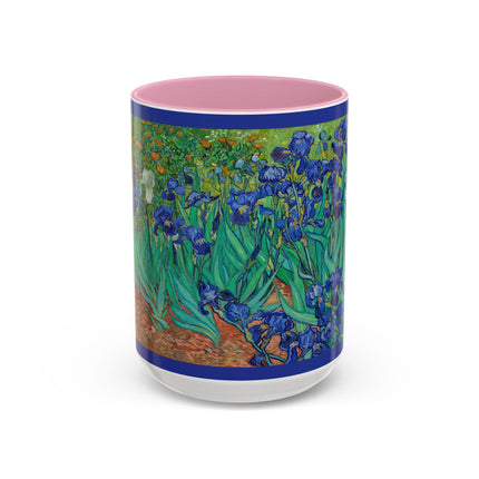 Irises by Vincent Van Gogh Colorful Mugs (11oz, 15oz)