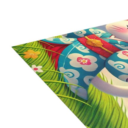 Geisha Kitten and the Dragon Kite Postcard Bundles (envelopes included) - Bundles of 10, 30, 50 Pieces