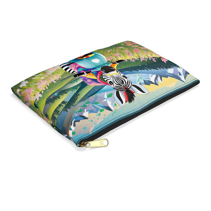 Stripes on Wheels Pencil Case