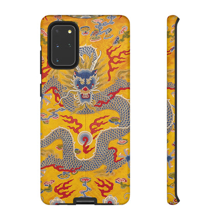 Majestic Dragon Regalia – Imperial 12-Symbol Robe Phone Cases