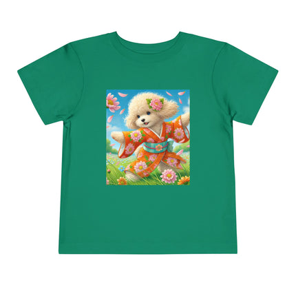 Chrysanthemum Meadow Play Toddler Short Sleeve Tee