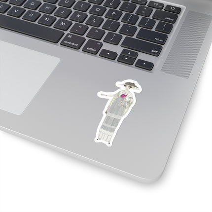 Robe de linon (Linen Dress) by Charles Martin Kiss-Cut Stickers (4 Sizes)