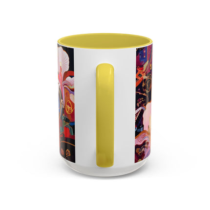 Ethereal Irises Colorful Mugs (11oz, 15oz)