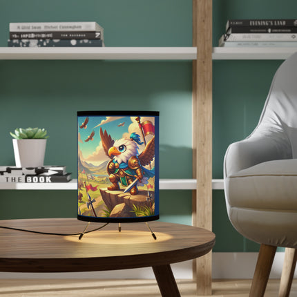 Watchful Guardian Tripod Lamp