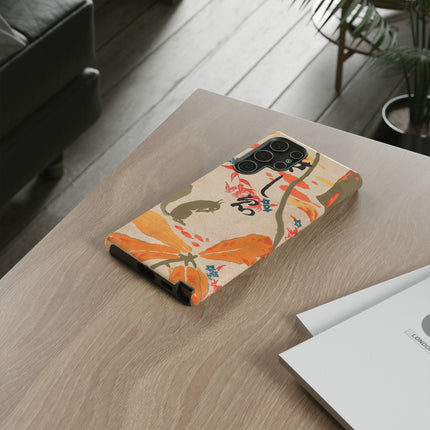 Book Illustration by Hashiguchi Goyō Phone Cases